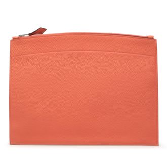 Hermès Crevette Medium Togo Bazar Pouch