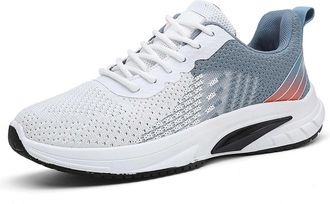 Generic 2026 Running Shoes Mens Breathable Lightweight Athletic Walking Sneakers Comfortable Gym Fitness Jogging Mesh Workout Casual Sports Footwear (Blue, 5.