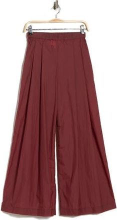 TWP Didi Pull-On Wide Leg Pants in Burgundy at Nordstrom Rack, Size Xx-Small