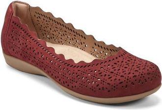 Earth Bria Flat in Dark Red at Nordstrom, Size 8.5