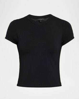 Rag & Bone Luca Jersey Baby Tee