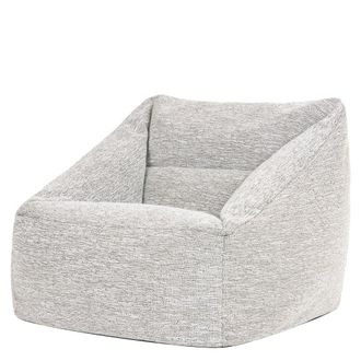 Icon Brand Puf sill&oacute;n de tejido, natural
