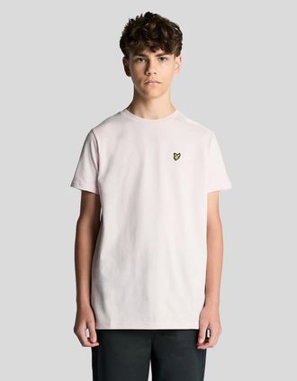 Lyle & Scott Lyle And Scott Mens Cotton Crew Neck T-Shirt - White - Size: 15/16 y