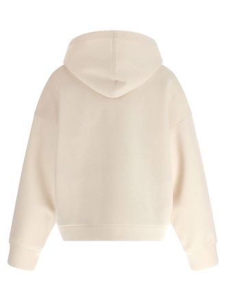Fabiana Filippi Cashmere Scuba Hoodie - Cream