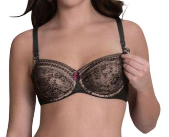 Anita Fleur Nursing Bra W/ Underwire In Black