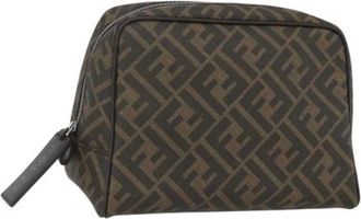 Fendi Pre-owned Clutches, female, Brown, Size: ONE SIZE Pre-owned Plastic Clutch