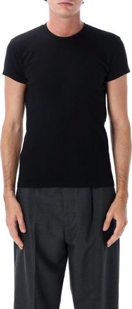 Tom Ford Black Short-Sleeve Crewneck Cotton T-Shirt