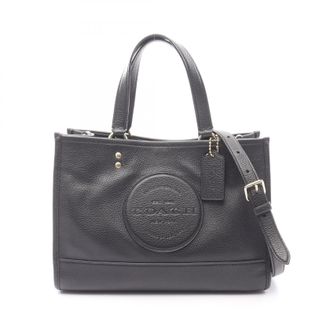 Coach Dempsey Carryall With Patch Leather Handbag