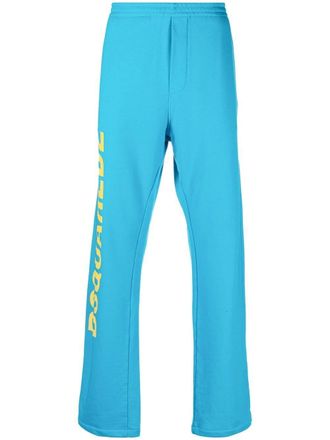 Dsquared2 Pantaloni sportivi con stampa - Blu