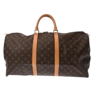 Louis Vuitton Pre-owned Vintage Boston Bag - unisex - Louis Vuitton Vintage - Vintage Weekend Bags - Brown - ONE SIZE - Pre-owned