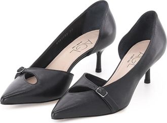AGL Pumps - Dames - Pumps - Zwart - 36 EU - Leer - Schoenen