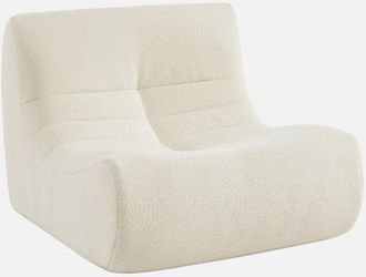 Sweeek Poltrona senza braccioli bouclé,1 posto