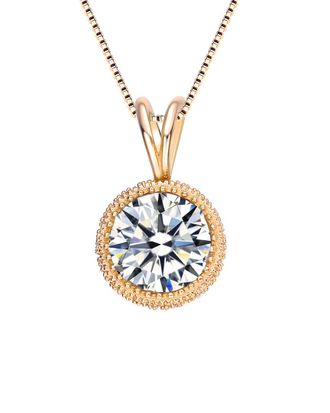 Genevive 14K Over Silver Cz Enhancer