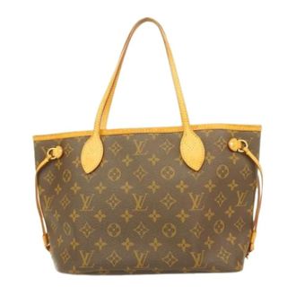Louis Vuitton Pre-owned Tote Bags, female, Brown, Size: ONE SIZE Pre-owned Neverfull PM Tote