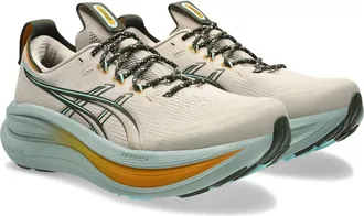 Asics GEL-NIMBUS 28 Running Shoe in Simply Taupe/ocean Haze at Nordstrom, Size 11.5