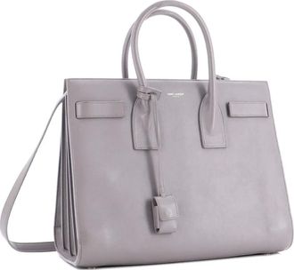 Saint Laurent Sac de Jour Bag Leather Small satchel - Grijs