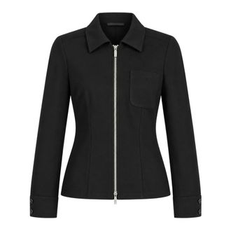 iBlues Cellula Jacket - Dames - Jassen - Zwart - Maat: XS Leer