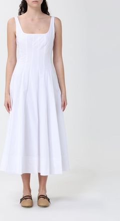 Staud Abito Wells midi in cotone Staud
