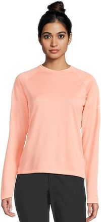 Columbia PFG Solar Streamtm Long Sleeve Womens Clothing Tiki Pink : LG, Polyester