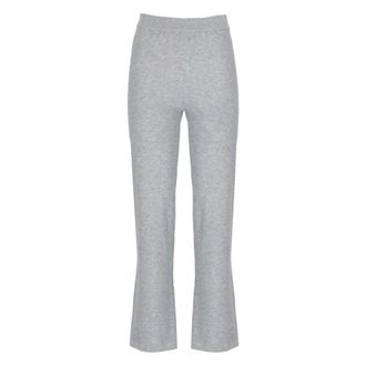 Marella Dames, Broeken, Grijs, Maat: L Viscose