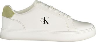 Calvin Klein Wit Polyurethaan Heren Sneaker