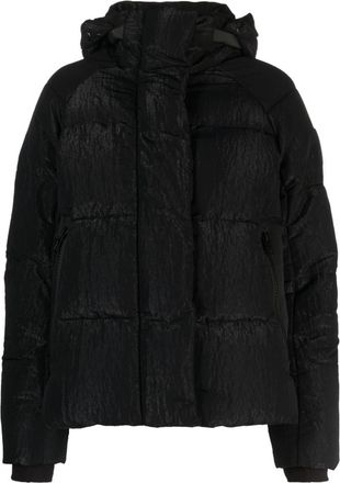 Canada Goose Junction hooded padded jacket - women - Polyamide/Polyester/Duck Down/Duck Feathers - S - Black