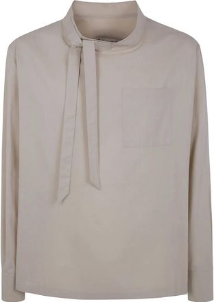Lanvin long-sleeved shirt - Neutrals