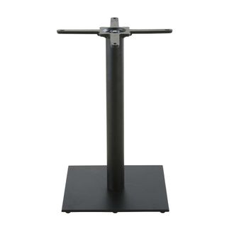 Maisons du monde Pata de mesa profesional cuadrada de metal negro A.73