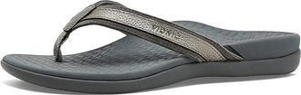 Vionic Tide 2.0 Womens Sandals Pewter Metallic Leather : 12 M