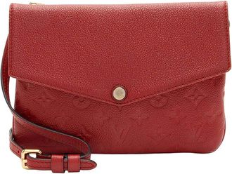 Louis Vuitton Red Monogram Empreinte Twinset (Authentic Pre-Loved)