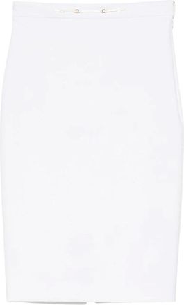 Elisabetta Franchi Mujer, Faldas, Blanco, Talla: XL