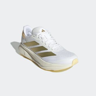 adidas Laufschuh ADIDAS PERFORMANCE DURAMO SL 2, Damen, Gr. 40, orange (cloud wei&szlig;, gold metallic, orange tint), Synthetik, Textil, Schuhe Laufschuh, diverse