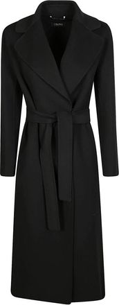 Max Mara Belted Coats - Dames - Jas met riem - Zwart - XL - Jassen