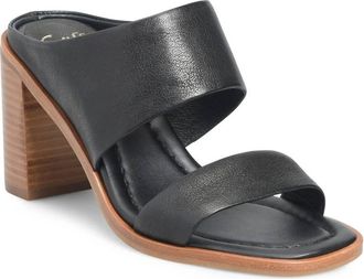 Söfft Womens Sheila Heel 2 Band Sandals In Black