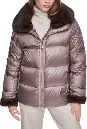 Halston Heritage Down Puffer Coat