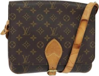 Louis Vuitton Pre-owned Vintage Cross Body Bag - Dames - Vintage Schoudertas - Bruin - ONE Size - Vintage