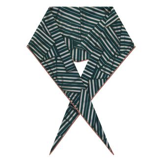 Ermenegildo Zegna Silky Scarves, male, Multicolor, Size: ONE SIZE Pointed Profile Scarf