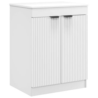 vidaXL Mueble De Cuarto De Ba&ntilde;o Blanco 54 X 41 X 70 Cm Vidaxl