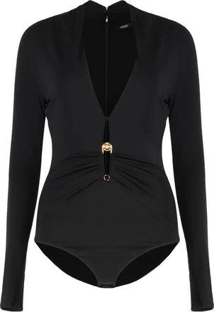 Versace Body - Dames - Bodies - Zwart - M - Tops
