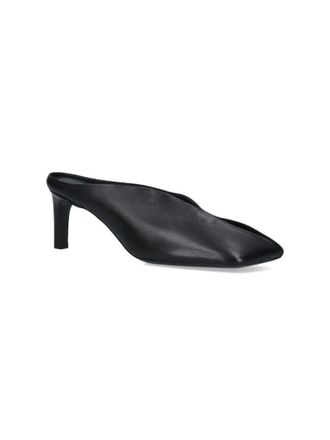 Jil Sander Hohe Schuhe - Pump Mules - Black - Gr. 40 (EU) - in Schwarz - f&uuml;r Damen