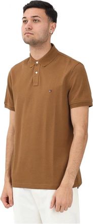 Tommy Hilfiger 1985 Regular Fit Pique Polo - Heren - Polos - Groen - M - Katoen - Tops