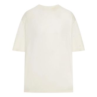 Golden Goose T-Shirt con stampa Star sul retro - - Tops - Uomo - Beige - L