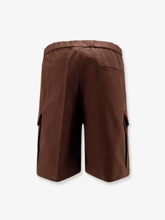 Hev&ograve; Cotton Bermudas - Brown