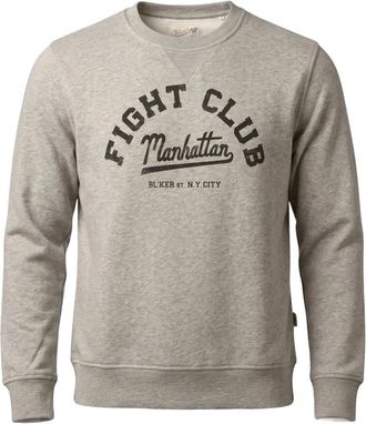 Bl'ker Felpa Fight Club Manhattan - - Sweatshirts & Hoodies - Uomo - Grigio - M