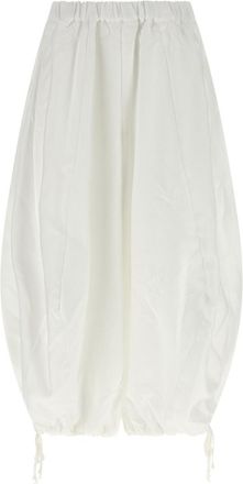 Comme Des Gar&ccedil;ons White Comfort Drawstring Pant