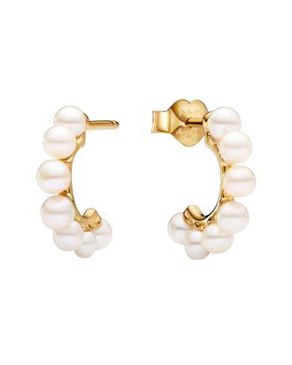 Pandora Timeless 14K Plated Pearl Earrings