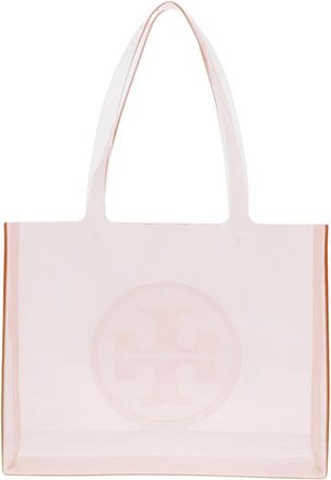 Tory Burch Ella Small Clear Tote - Dames - Shoppers - Roze - ONE Size - Tassen