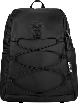 Plein Sport Backpack PS - unisex - Rugtassen - Zwart - ONE Size - Polyester - Fitness