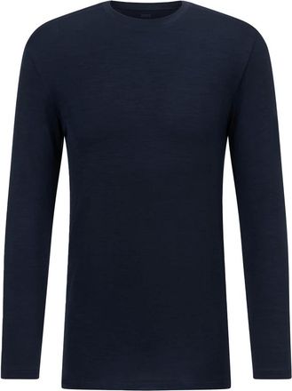 Mey Maglia a maniche lunghe sportiva - - Tops - Uomo - Blu - L