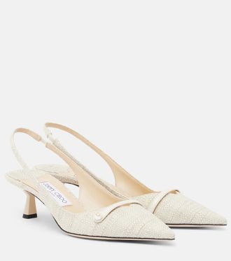 Jimmy Choo London Amita slingback pumps